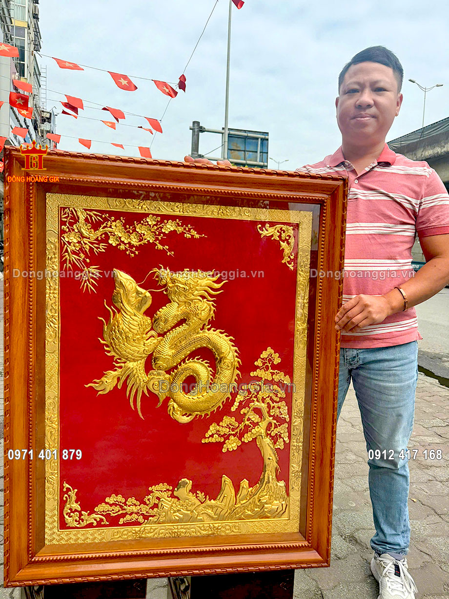 Treo tranh chữ phúc mang lại may mắn tài lộc, bình an cho gia chủ